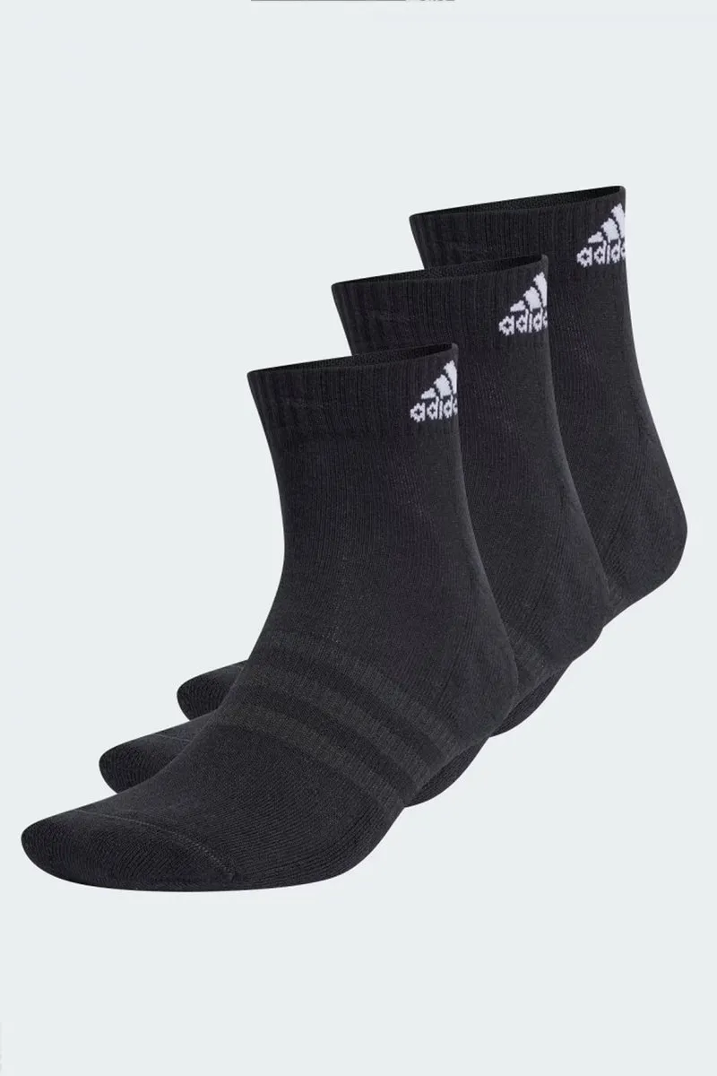 adidas Gevoerde Sportsokken IC1277 - 3 Paar - Zwart