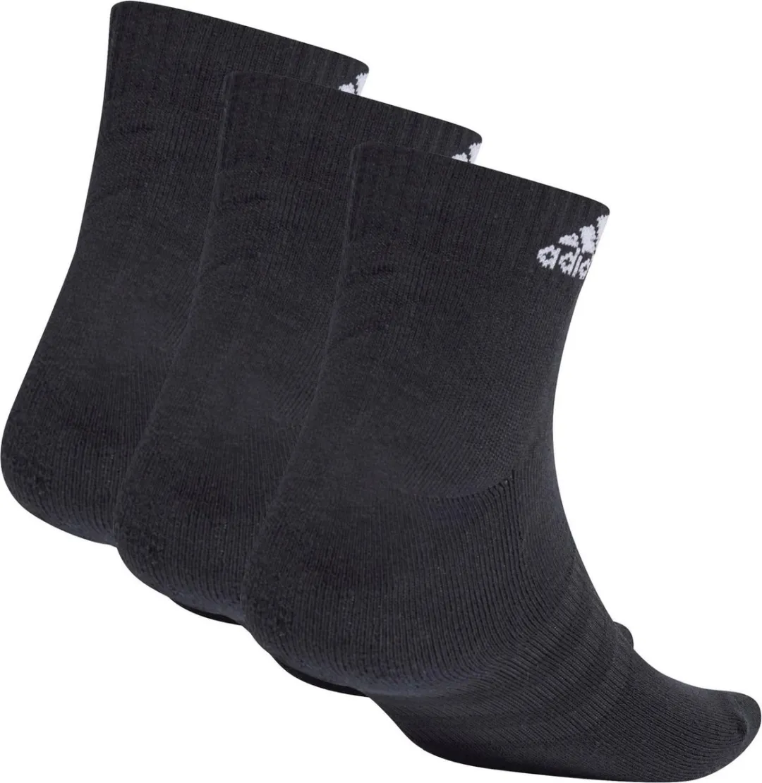adidas Gevoerde Sportsokken IC1277 - 3 Paar - Zwart