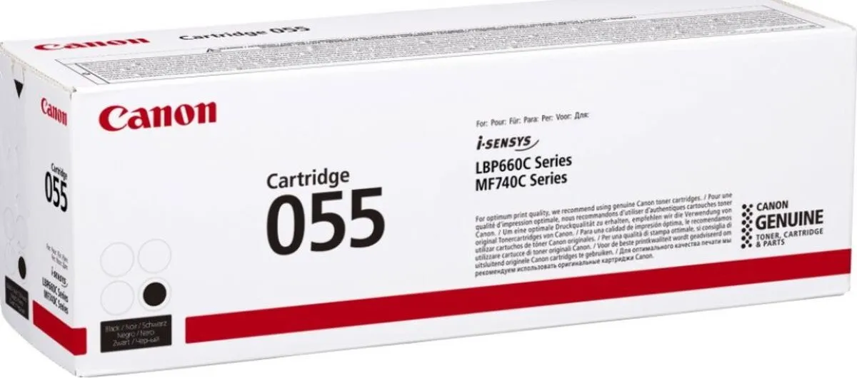 Canon 055 Tonercartridge CAN055BKB - Zwart