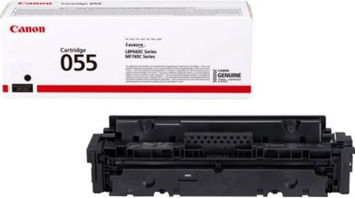 Canon 055 Tonercartridge CAN055BKB - Zwart