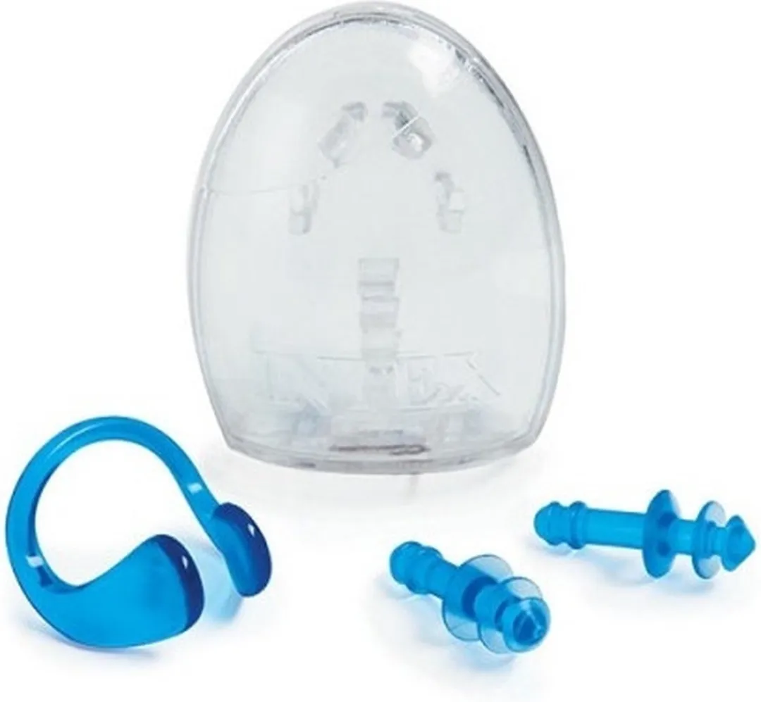 Intex Oordoppen & Neusknijper Set - Blauw