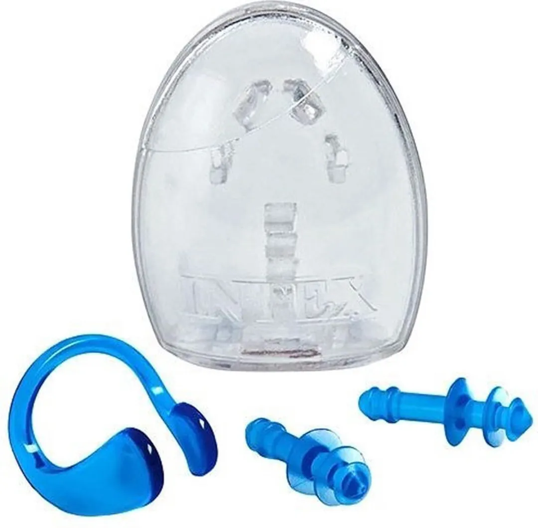 Intex Oordoppen & Neusknijper Set - Blauw - afbeelding 6 van 6