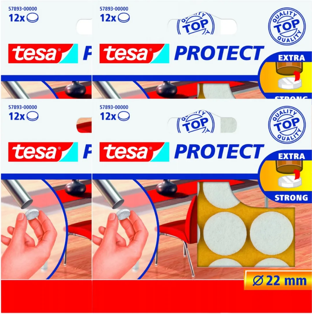 Tesa Protect Serie Filten Beschermende Pads 22mm