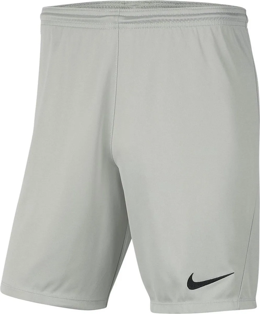 Nike Park III Short Junior M/140 Lichtgrijs