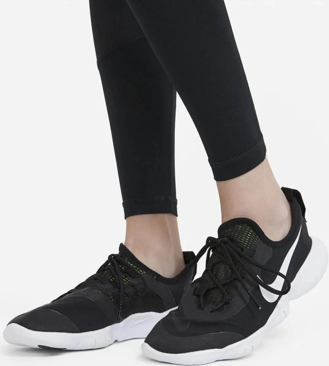 Nike Pro Tight Junior DA1028-010 - Maat 128 - Zwart