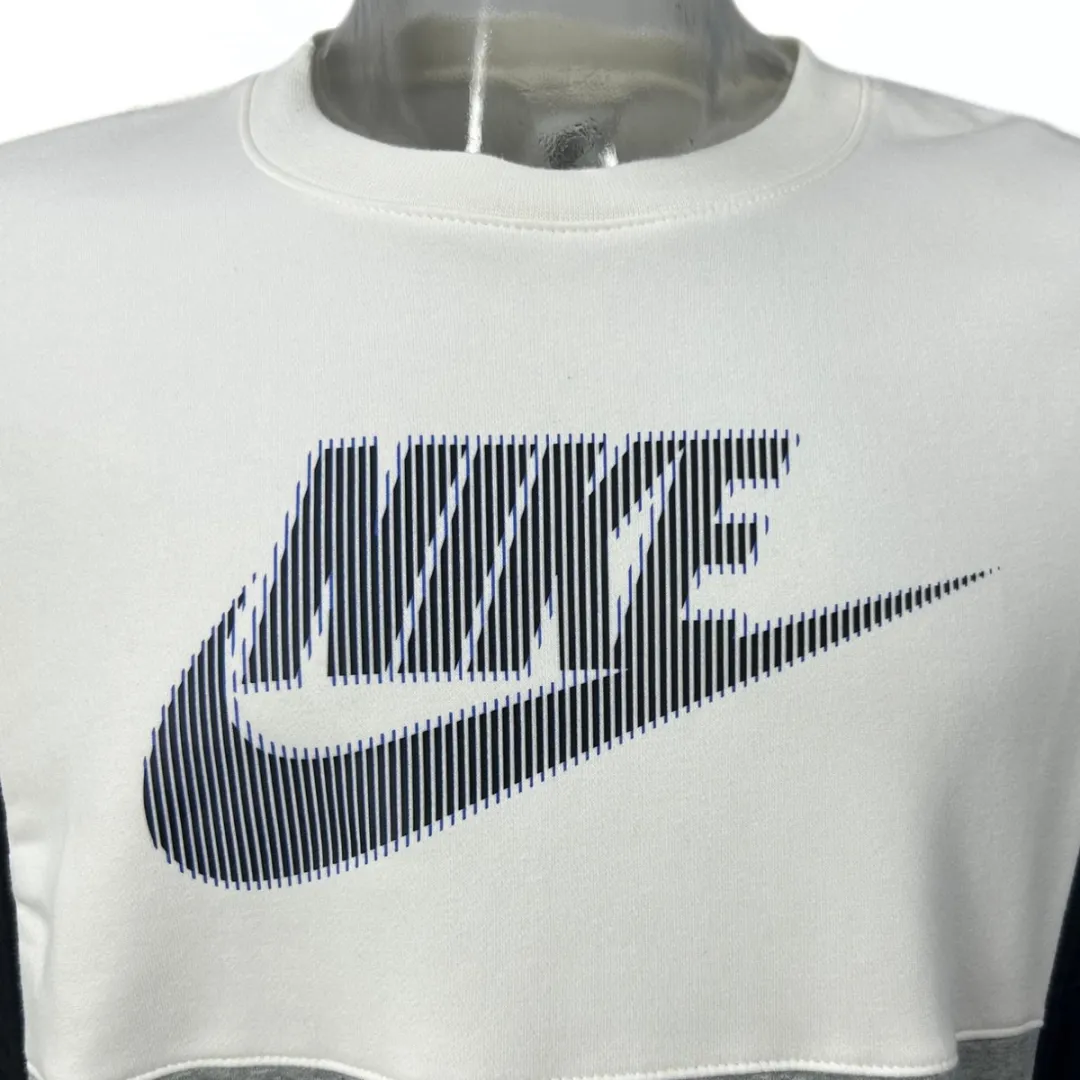 Nike Air Logo Sportswear Fleece Sweater - Wit