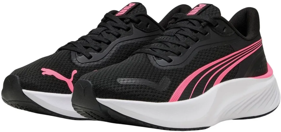 PUMA Pounce Lite Hardloopschoenen - 40.5 - Zwart/roze
