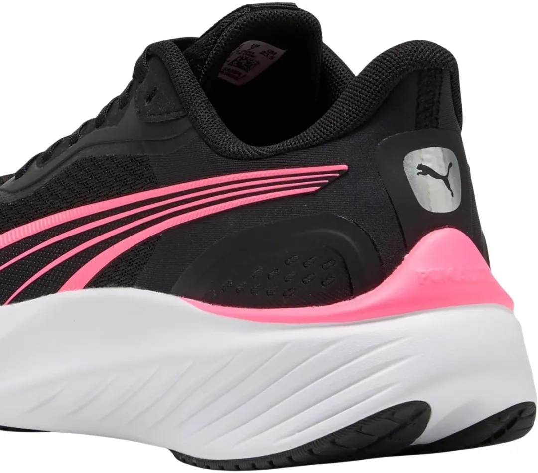 PUMA Pounce Lite Hardloopschoenen - 40.5 - Zwart/roze - afbeelding 5 van 6