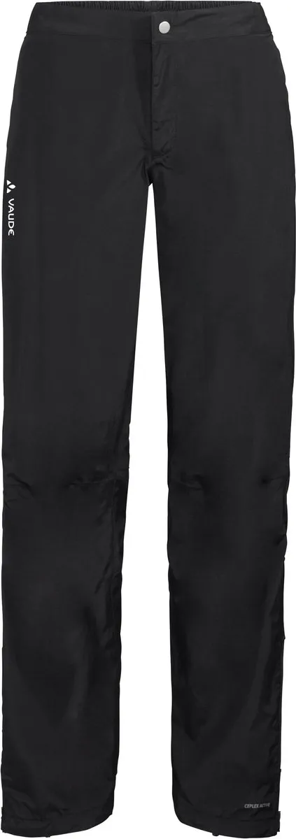 Vaude Yaras Rain Pants III Regenbroek Dames - Maat 38 - Zwart