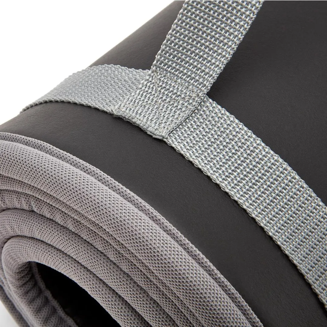 Adidas Core Trainingsmat 183x61cm - Zwart/Grijs