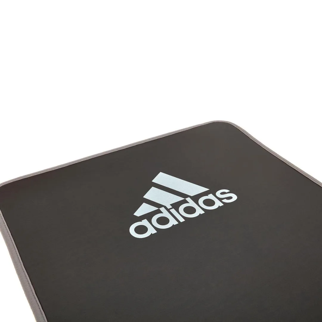 Adidas Core Trainingsmat 183x61cm - Zwart/Grijs