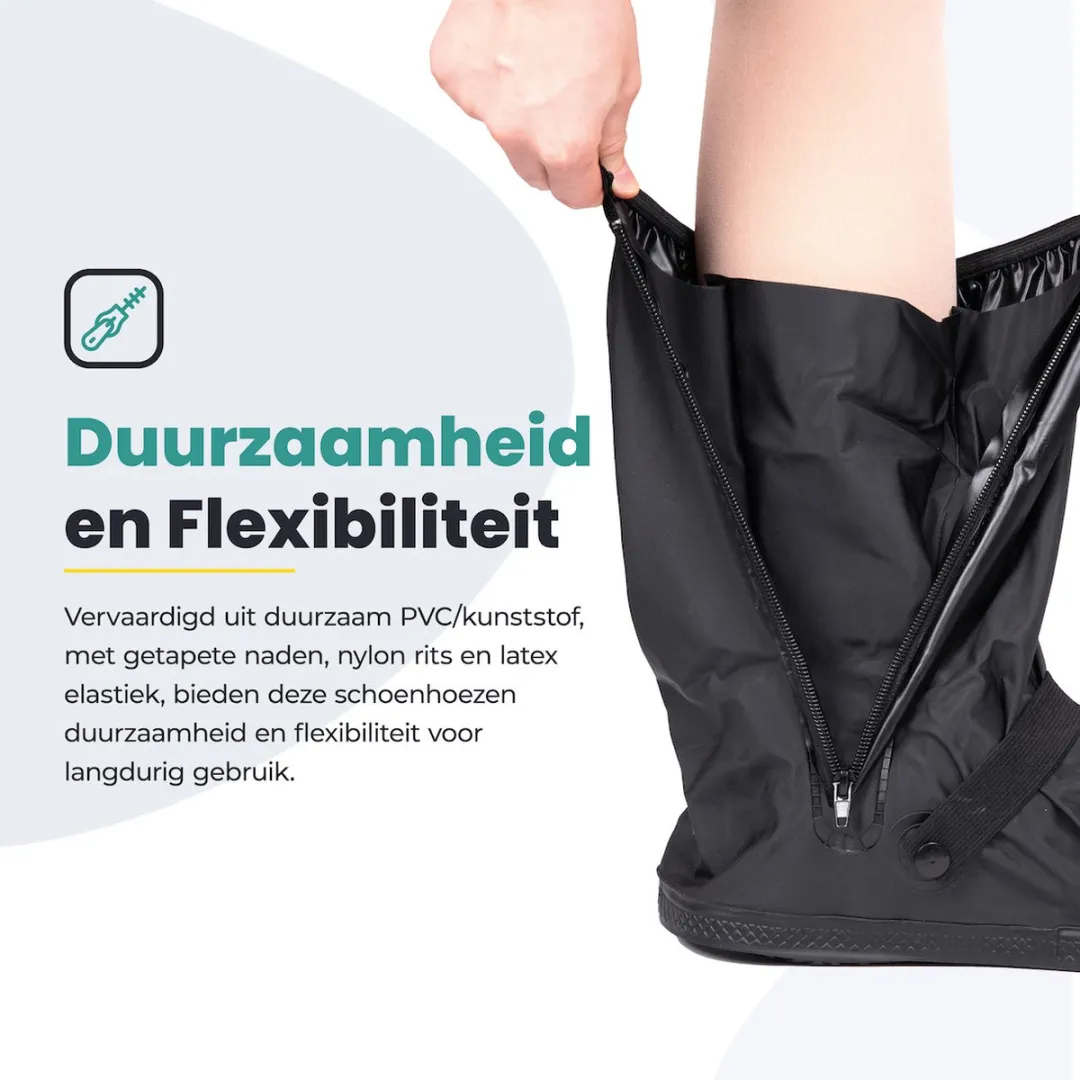 Voltano Overschoenen 36-39 Zwart - Waterdicht