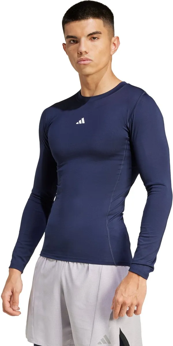 adidas Performance TECHFIT Compression Training Longsleeve JE6705 - Heren - Blauw