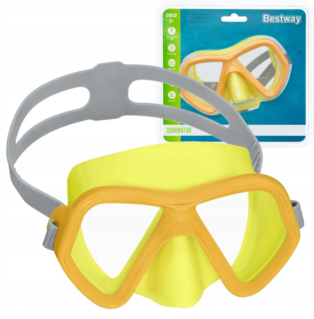 Bestway Zwembril Kinderen - Geel
