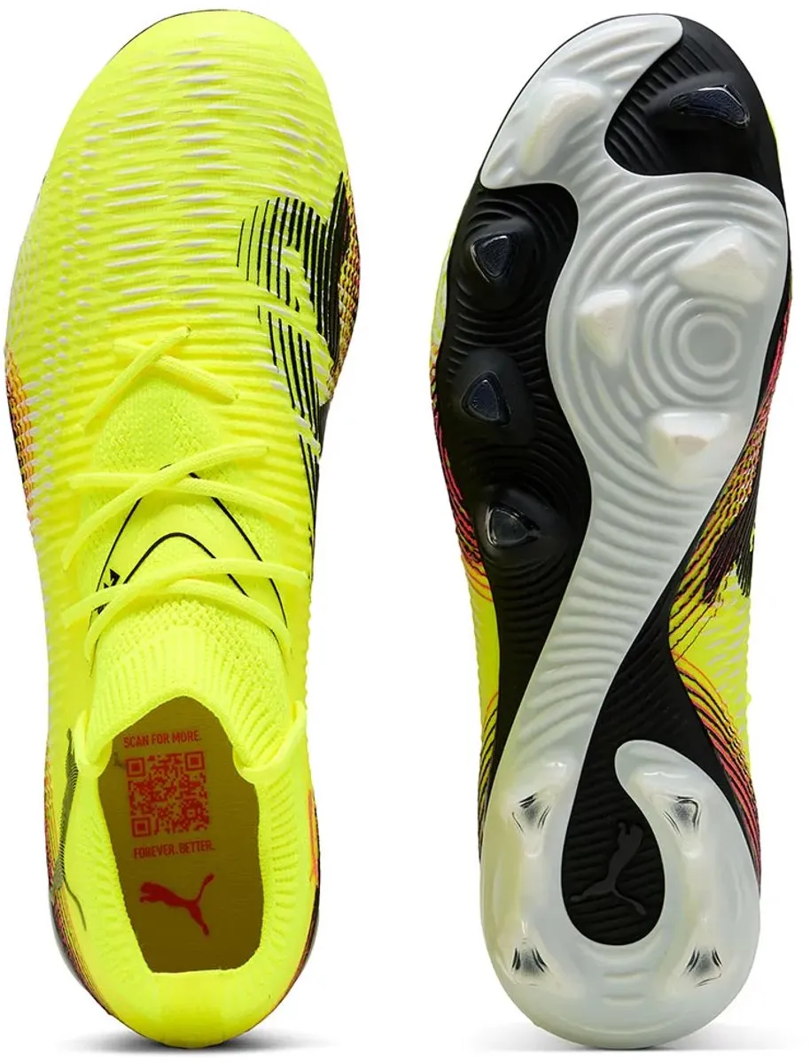 PUMA Future 8 Match FG/AG Voetbalschoenen - 39 - Geel
