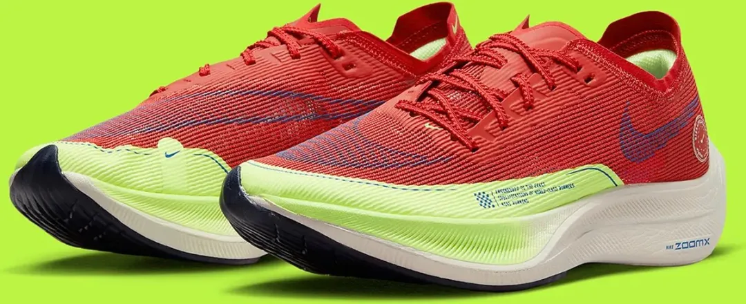 Nike ZoomX Vaporfly Next% 2 Hardloopschoenen 38.5 - Rood/Grijs