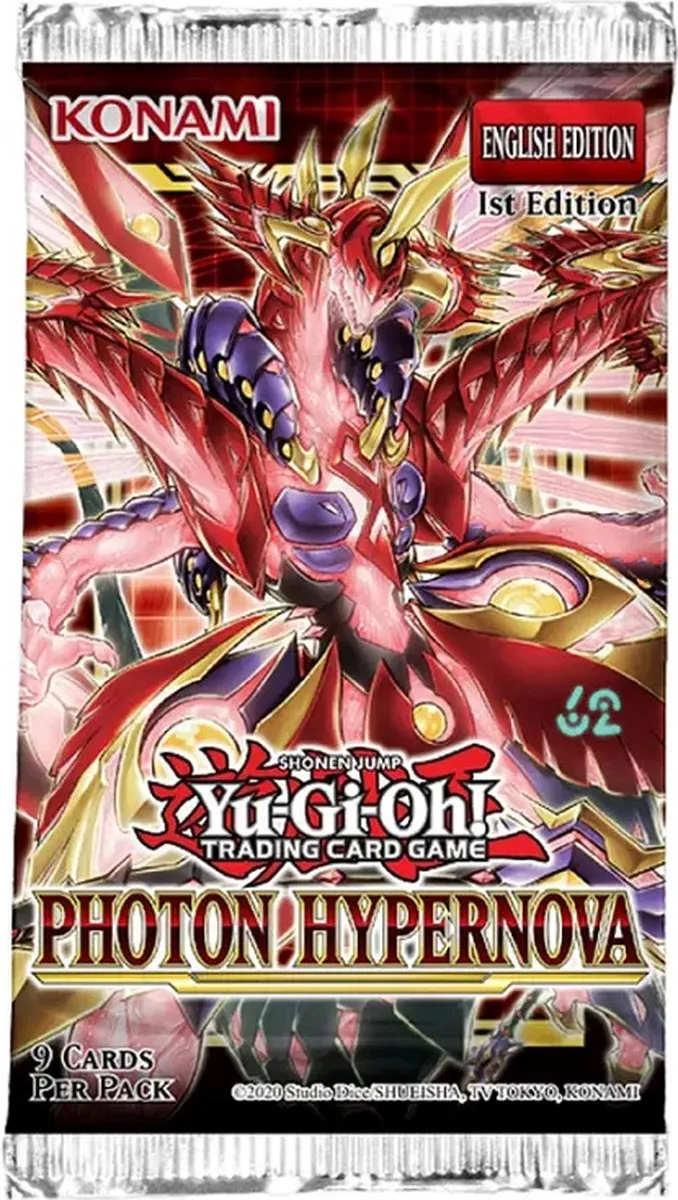Konami Yu-Gi-Oh Photon Hypernova Booster KDE YU514
