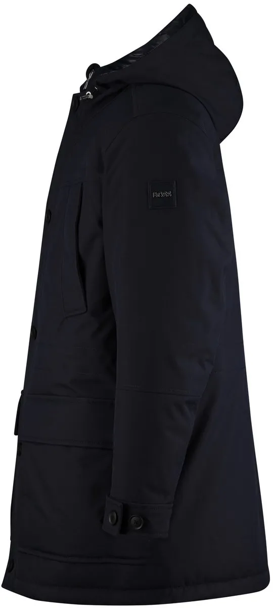 Hugo Boss Parka Donkerblauw