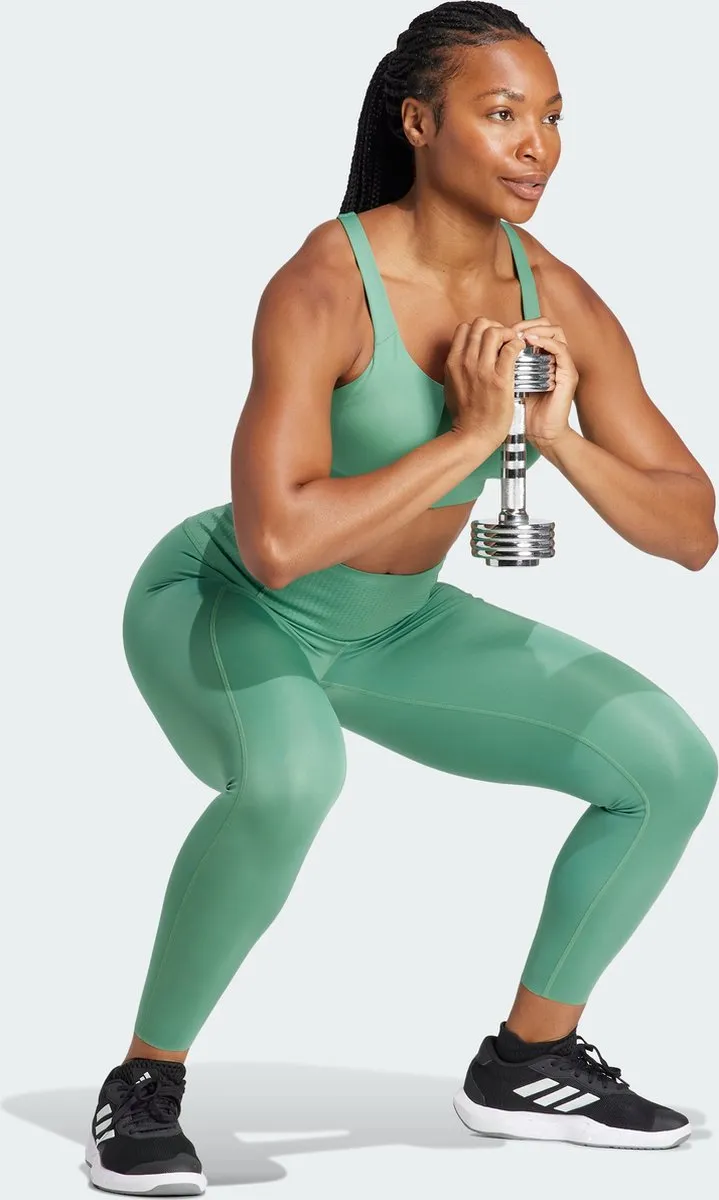 adidas Performance Optime Power 7/8 Legging IT6747 - Groen L