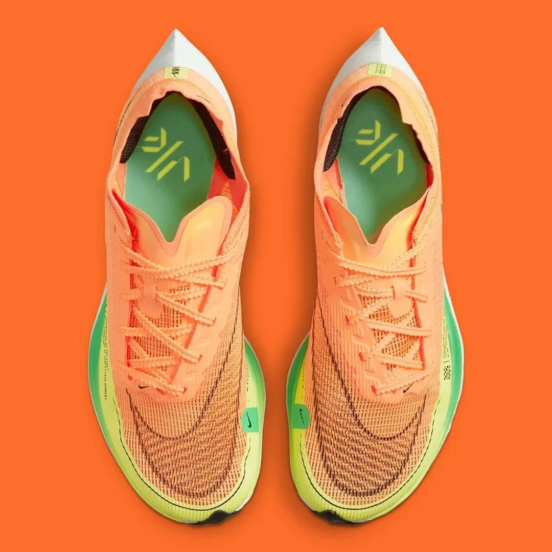 Nike ZoomX Vaporfly Next% 2 - Maat 36 - Peach Cream Green