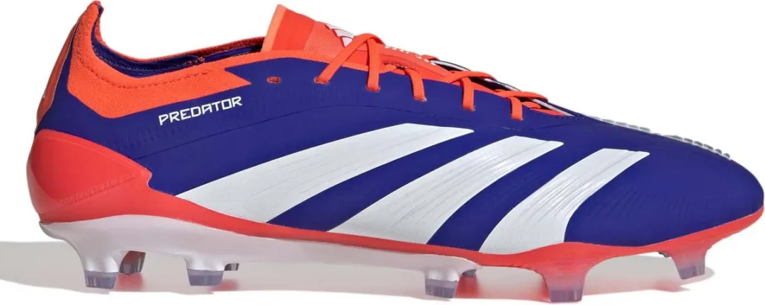 Adidas Predator Elite FG Voetbalschoenen 41.5 - Blauw