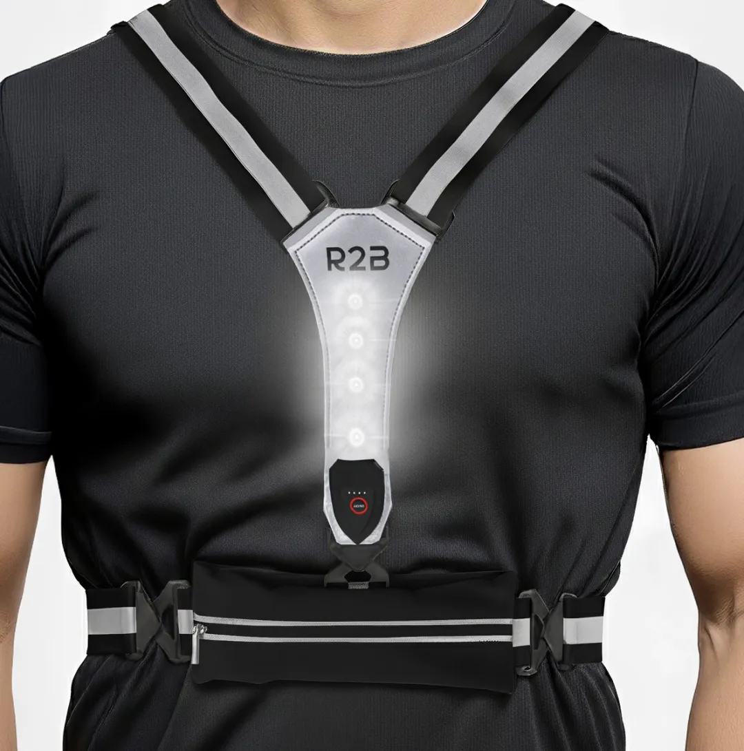 R2B Hardloopvest Grijs