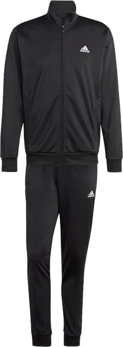 Adidas Basic 3-Stripes Joggingpak Heren IC6775 - Zwart