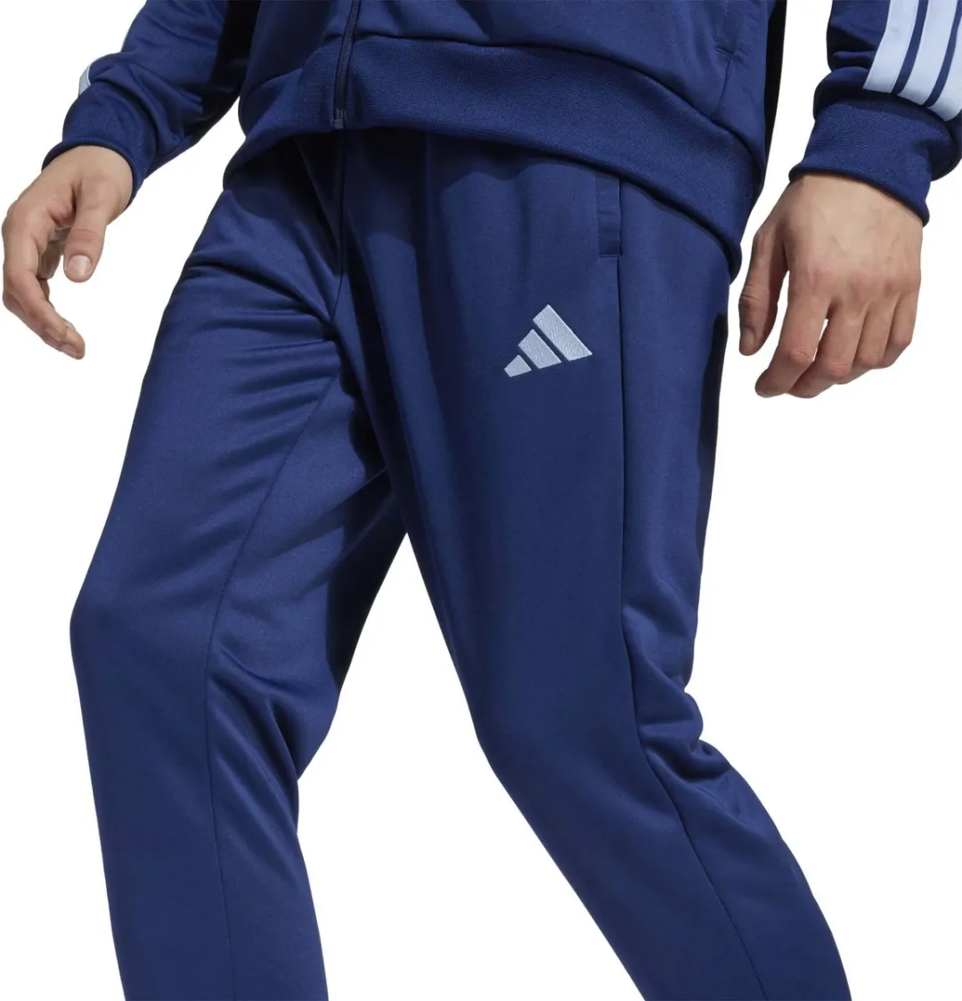 Adidas Sport Trainingspak M 3S Ft Tt Ts - M - Blauw