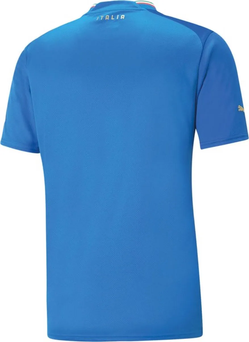PUMA FIGC It Sportshirt Mannen - L - Blauw