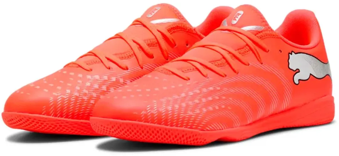 PUMA Future 9 Play Zaalschoenen - Rood/Oranje - EU 38