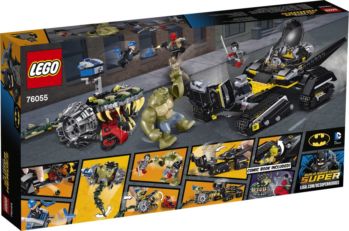 LEGO Super Heroes Batman Killer Croc Rioolravage - 76055
