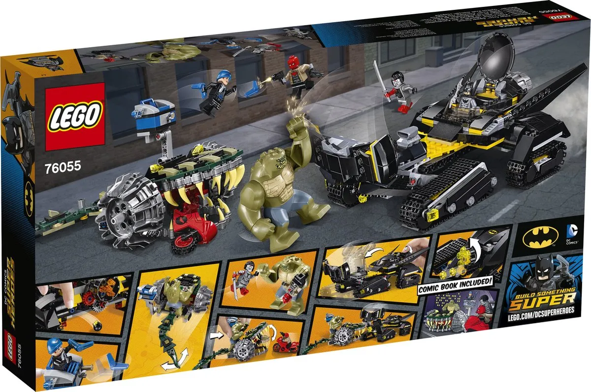 LEGO Super Heroes Batman Killer Croc 76055 - 759 Stukken - 5 Minifiguren - afbeelding 2 van 6