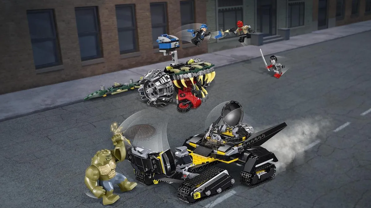 LEGO Super Heroes Batman Killer Croc 76055 - 759 Stukken - 5 Minifiguren - afbeelding 6 van 6