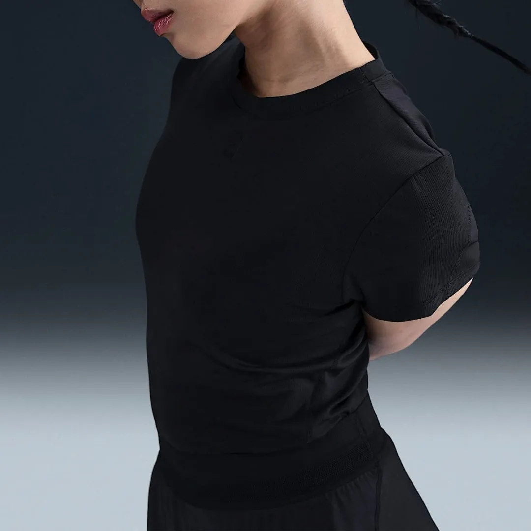 Nike Court Advantage Shirt Dames L - HQ2994-010