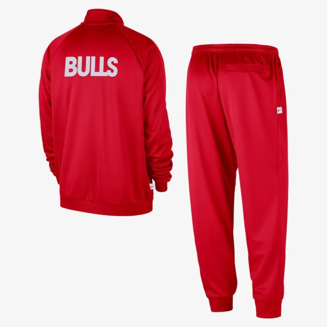 Nike Chicago Bulls Trainingspak - Rood - Maat L