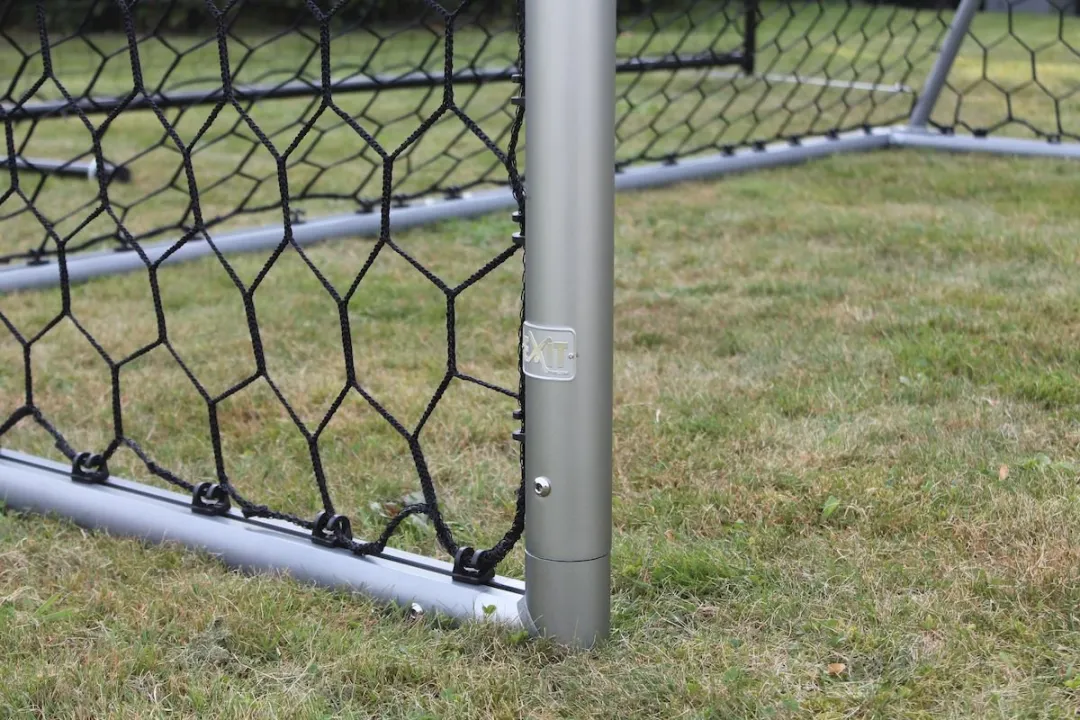 EXIT Scala Grondankers Voetbaldoel Accessoire - 2 Stuks Grijs