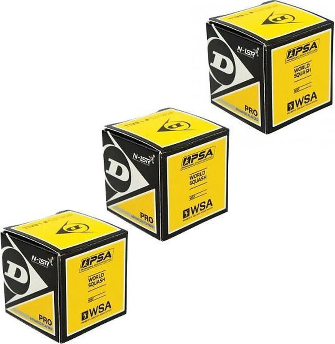 Dunlop Pro Squashballen