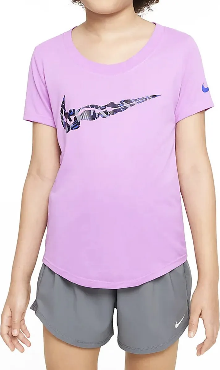 Nike Dri-FIT Training Shirt DZ3583-532 - 164 - Roze