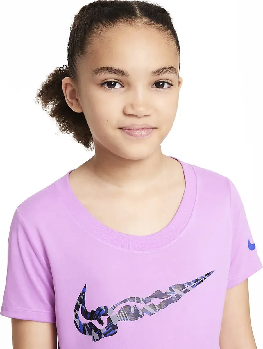 Nike Dri-FIT Training Shirt DZ3583-532 - 164 - Roze