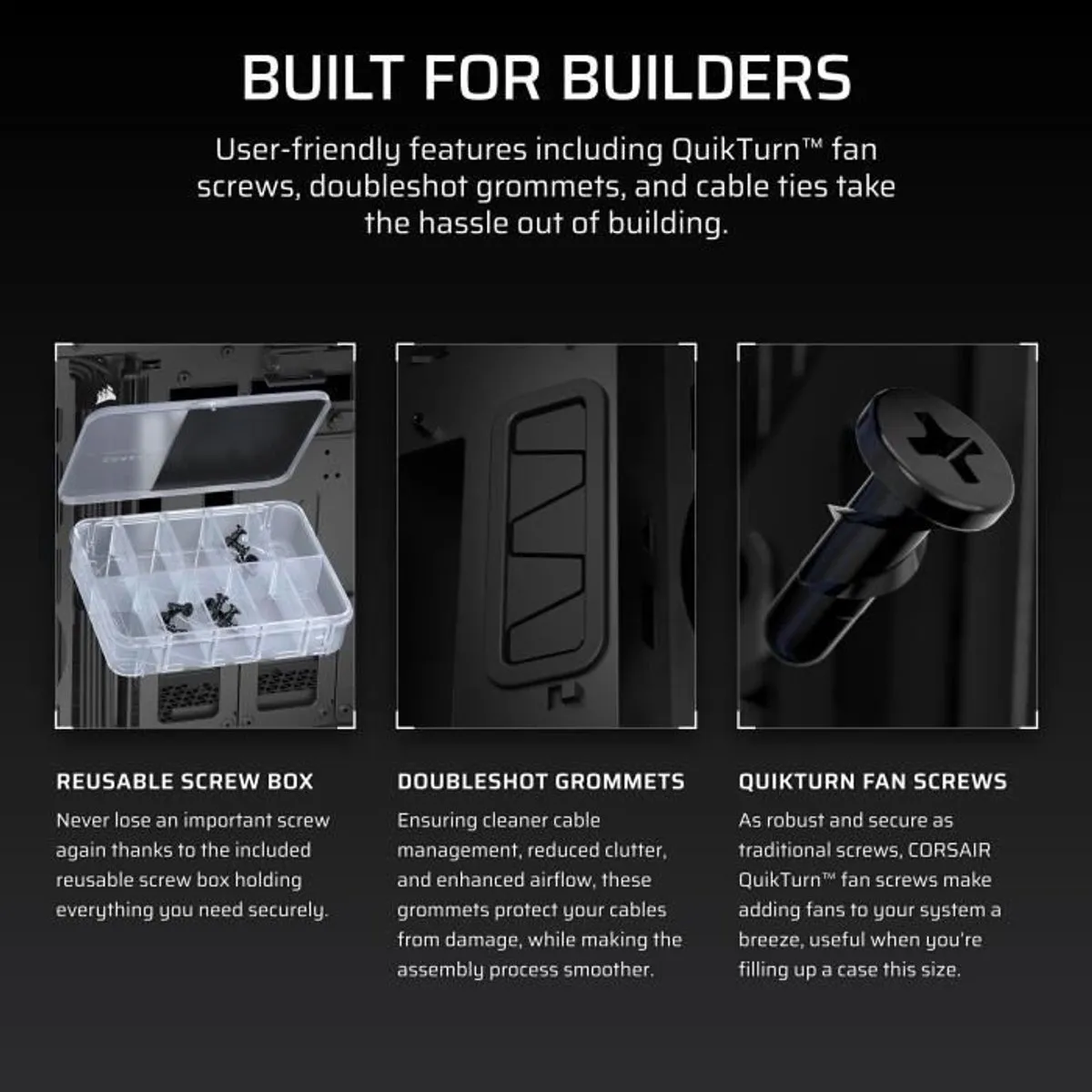 Corsair 5000T Mid-Tower Behuizing - Zwart