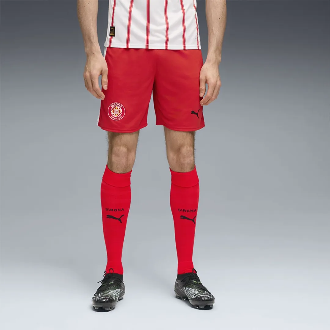 PUMA Girona FC 25/26 Replica Korte Broek - Rood - XL