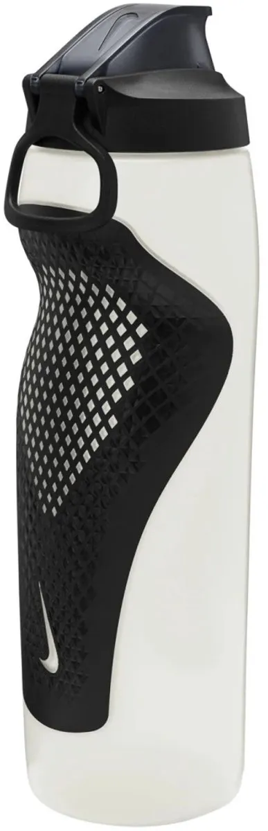 Nike Bidon Refuel Grip Locking 0,7L - Transparant/Rood/Zwart