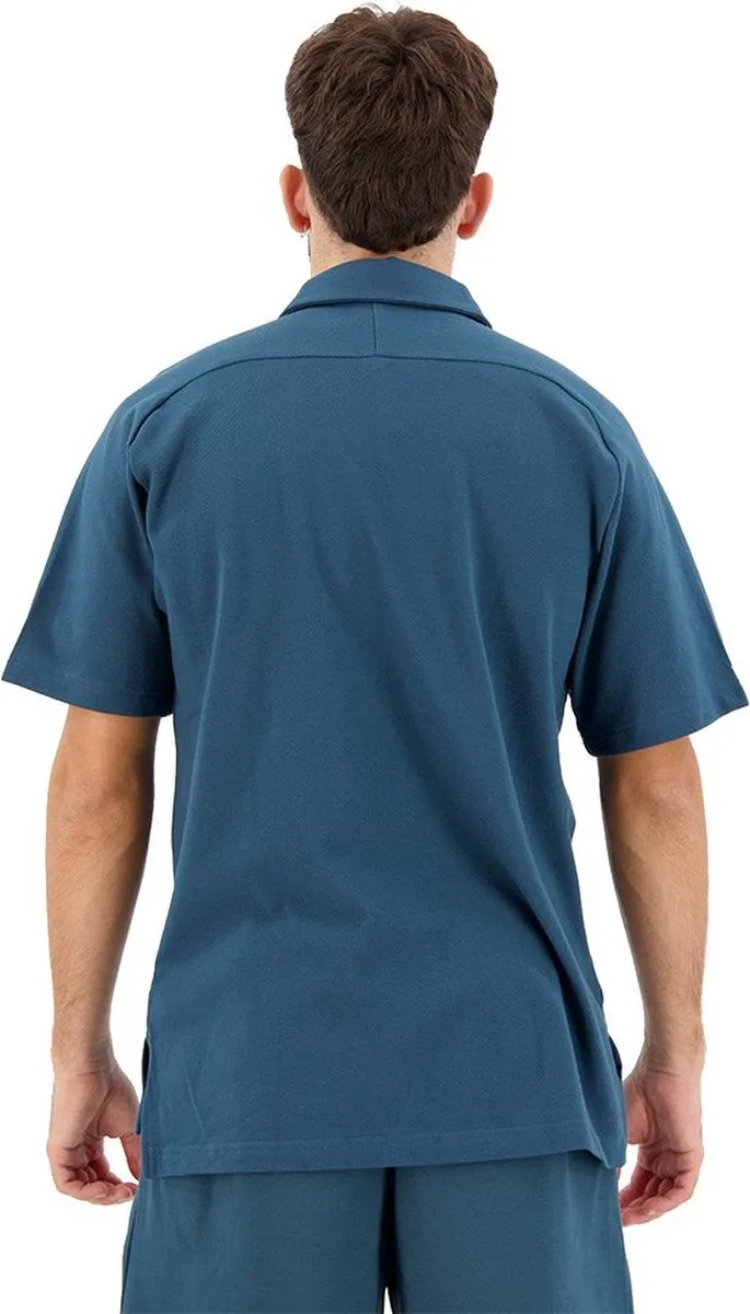 adidas Z.N.E. Premium Poloshirt IJ6134 - Heren L - Turquoise