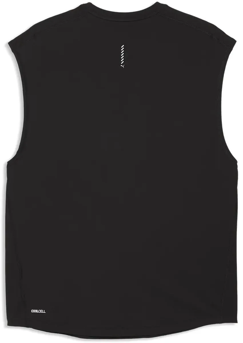 PUMA Coolcell Mouwloos T-shirt XS - Zwart