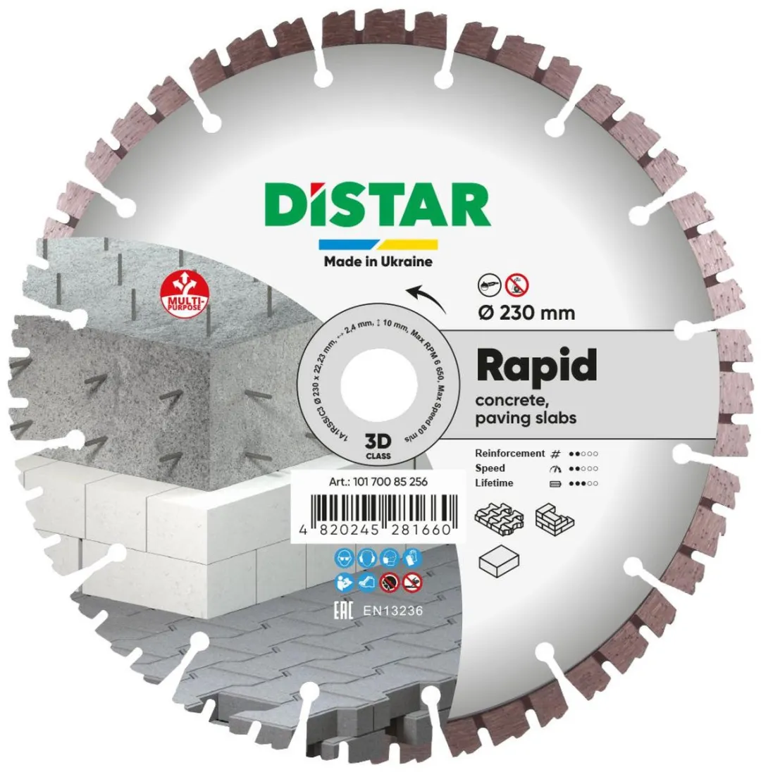 Bosch Distar Rapid Diamantschijf 230mm
