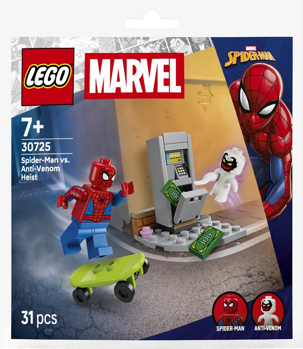 LEGO Super Heroes Spider-Man vs. Anti-Venom Overval 30725
