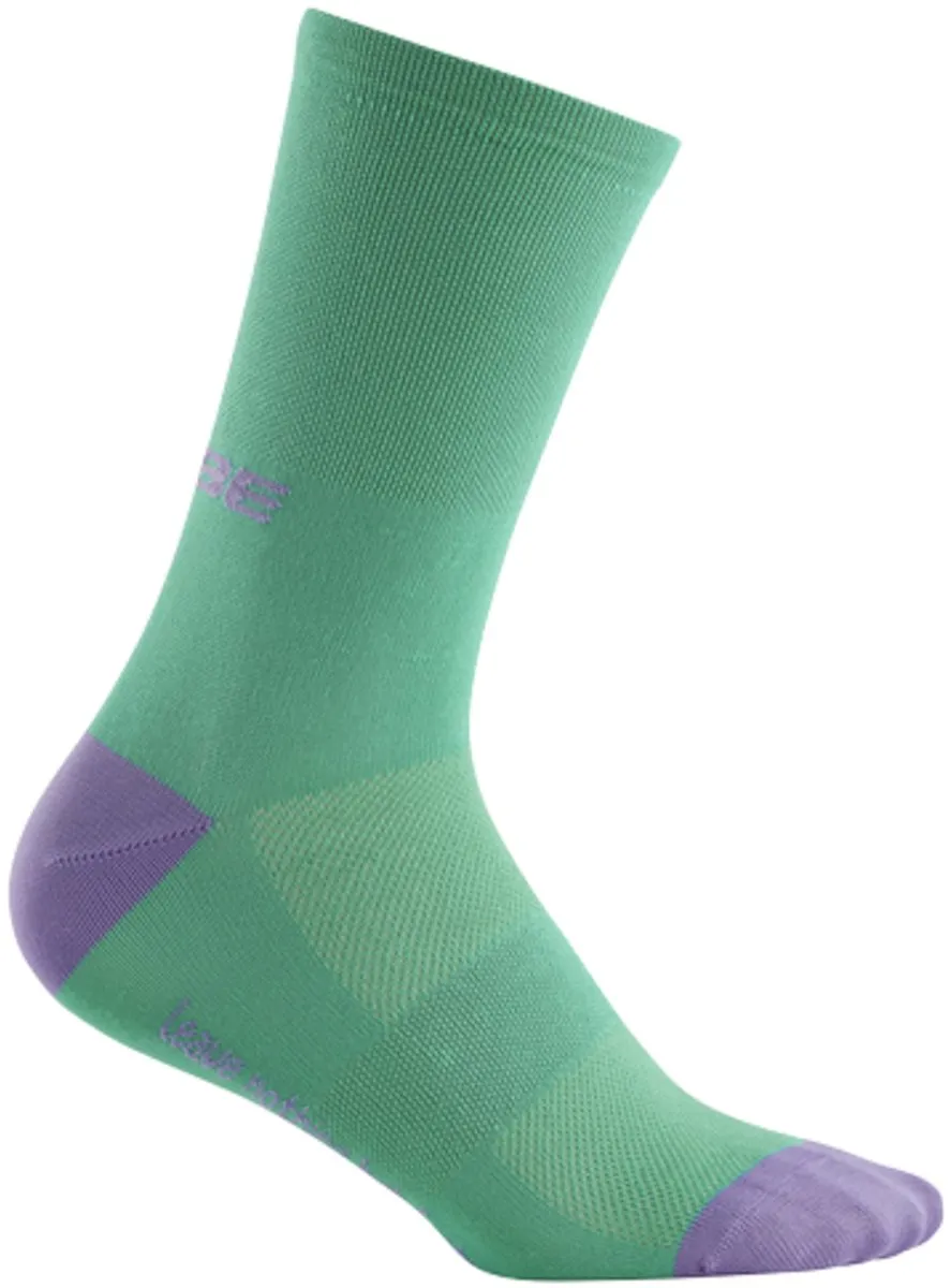 Cube High-Cut Blackline Fietssokken 40-43 - Groen/Violet