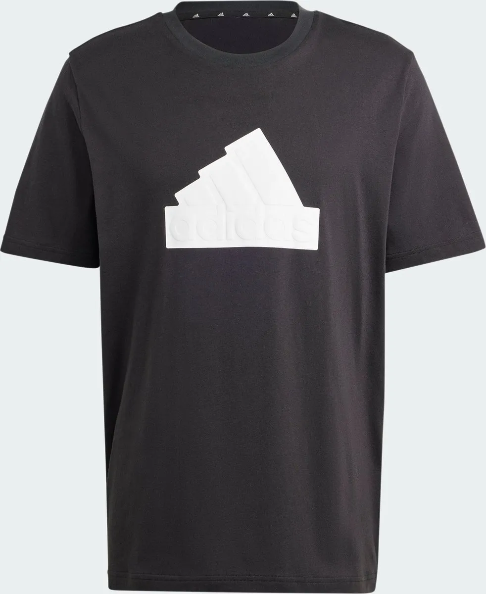 adidas Future Icons Badge of Sport T-shirt IZ1621 - Heren M - Zwart