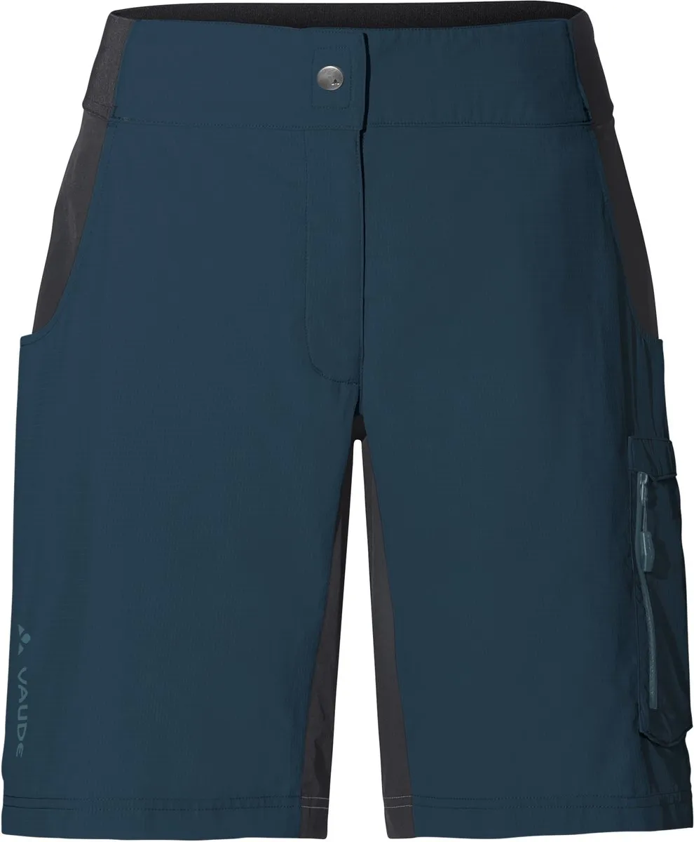 Vaude Qimsa Shorty Fietsbroek - Dames 46 - Cassis