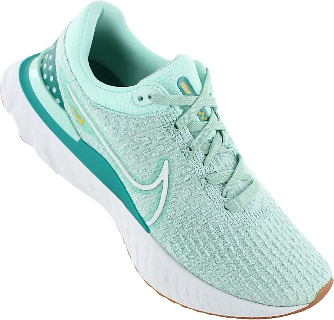 Nike React Infinity Run FK 3 Flyknit Dames Hardloopschoenen DD3024-301 - Meerkleurig